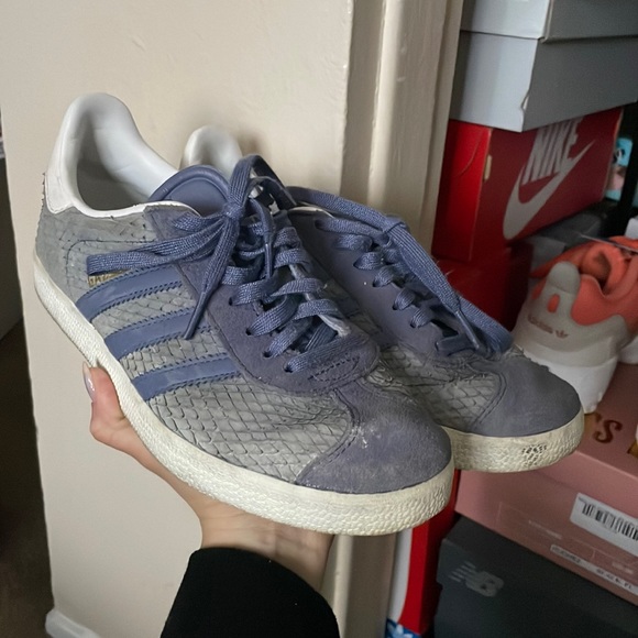 Adidas Gazelle- Blue Periwinkle 6/ 6.5,All Products : American Fashion Style Bags On Sale